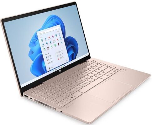(NB) HP Pavilion X360 14-ek0058TU i3-1215U/8GD4/256GSSD/14.0FHDT/FP/WLax/BT5.2/3C43WHr/W11SL/VÀNG - Ảnh 3