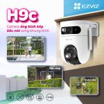 Camera WiFi quay quét, ống kính kép EZVIZ H9c (5MP+5MP) - Ảnh 3