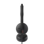 TAI NGHE CÓ DÂY DELL  Headset Wired WH3024(CP)Headset Wired WH3024/Audio 20Hz-20kHz/AI Noise cancellation/Micro Type2 100Hz-14KHz/-45dB/3Y/ĐEN - Ảnh 3