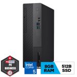 (PC) ASUS S500SE i5-13500/8GB/256GB-512GB-SSD/TPM/B760/WiFi6/BT5/KB/M/300W 80+/W11H/3Y-OS/ĐEN