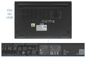 Laptop Asus Vivobook 15 OLED A1505VA-MA468W (Intel Core i5-13500H | 16GB | 512GB | Intel Iris Xe | 15.6 inch 2.8K | Win 11 | Đen) - Ảnh 2