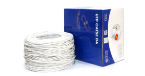 Dây cáp mạng Việt Hàn CAT5E UTP kèm nguồn 25AWG vỏ màu trắng - Ảnh 2