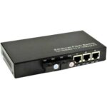 Converter HDtec kết hợp 2 cổng Quang (A+B) + 3 RJ45 100 Mbps - Ảnh 3