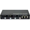 Converter HDtec kết hợp 4 cổng Quang (ABBB) + 2 RJ45 100 Mbps