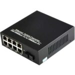 Bộ chuyển đổi quang HDtec 8 cổng RJ45 Lan 1G - Ảnh 3