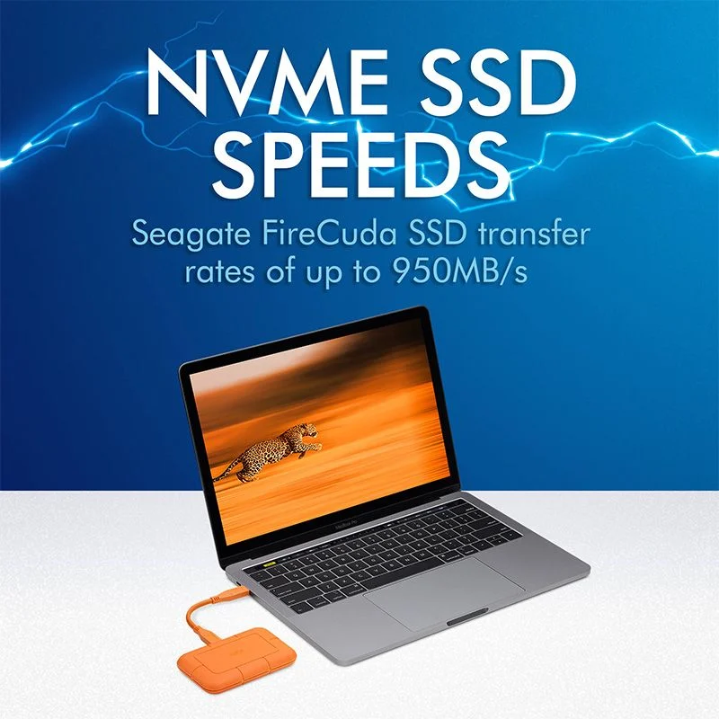 Ổ Cứng Di Động SSD LaCie Rugged USB-C Rescue - 500GB - STHR500800 - Ảnh 4