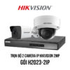 Trọn bộ 2 camera IP Hikvision 2MP giá rẻ [H2023-2IP]