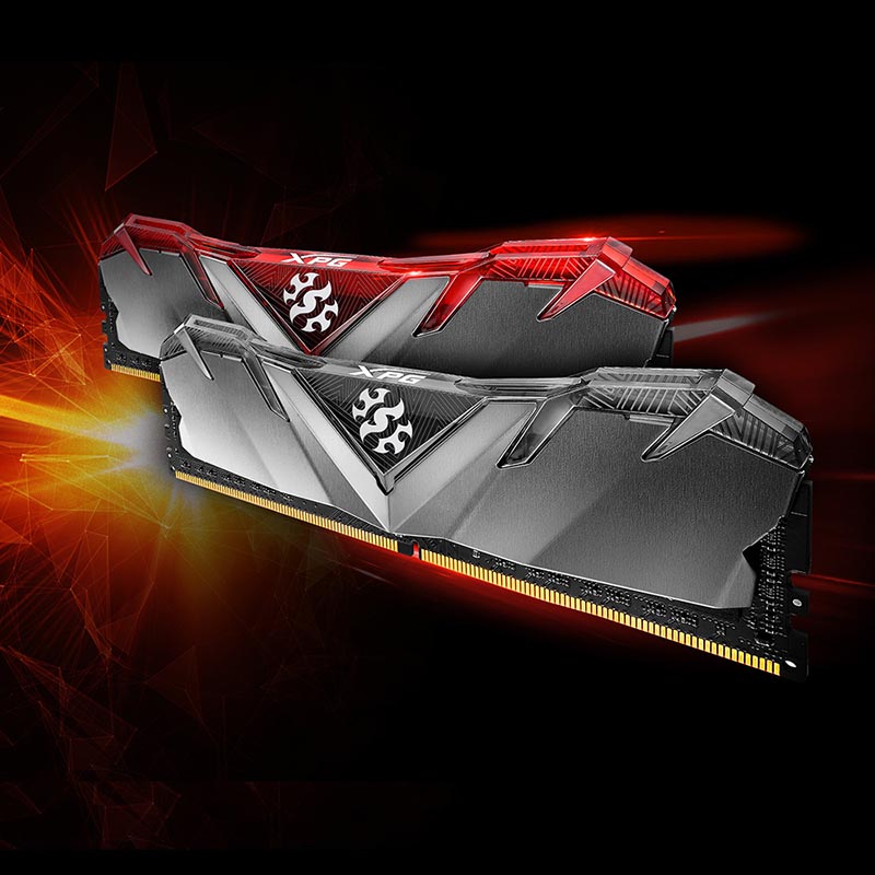 Ram desktop Adata XPG D30 DDR4 8GB 3200 BLACK AX4U32008G16A-SB30 - Ảnh 2