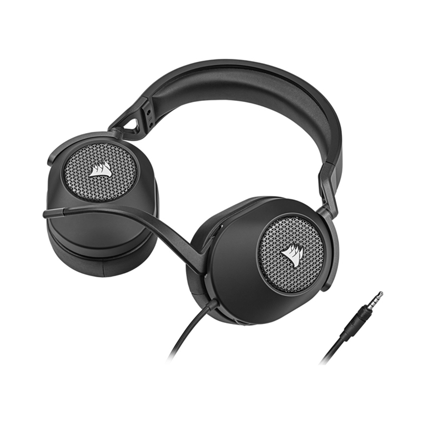 Tai nghe Corsair HS65 Surround Carbon/White