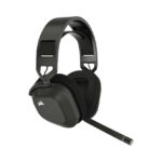 Tai Nghe Gaming Không Dây Corsair HS80 MAX – Steel Gray/White