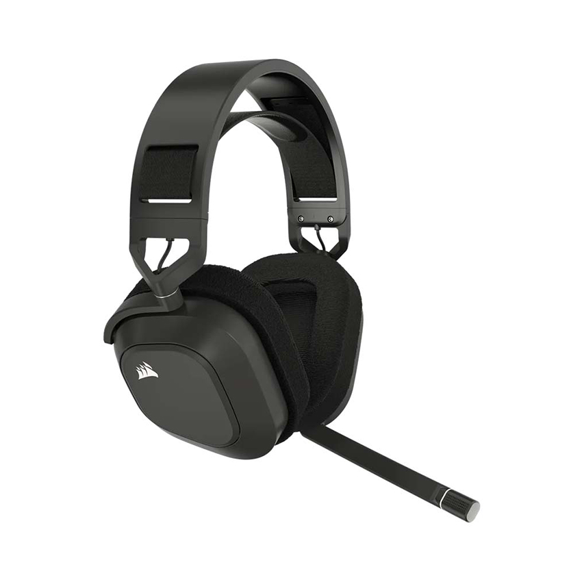Tai Nghe Gaming Không Dây Corsair HS80 MAX – Steel Gray/White