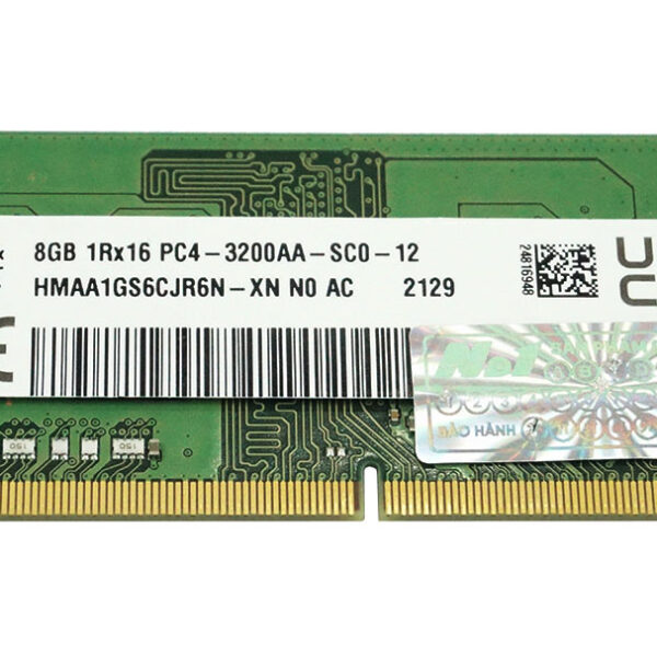 (RAM) ASUS DDR4 3200 NON-ECC U-DIMM 8GB/288P/SINGLE PACK/HYNIX CHIPSET