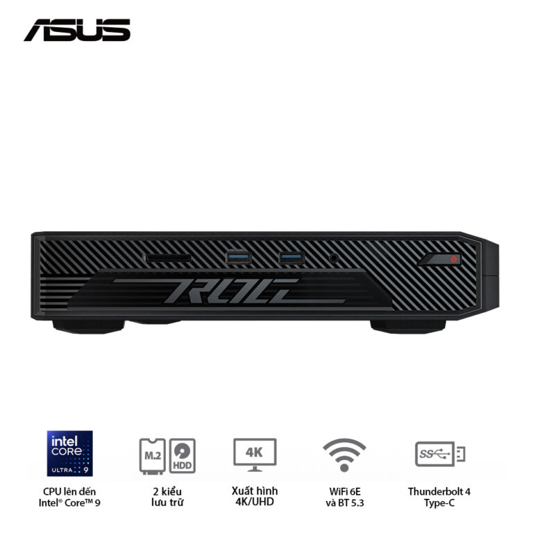 NUC ROG Intel (U9 185H)/16GD5*2/1TBSSD/Killer Wifi6E/Win11/ RTX 4070 - Ảnh 5