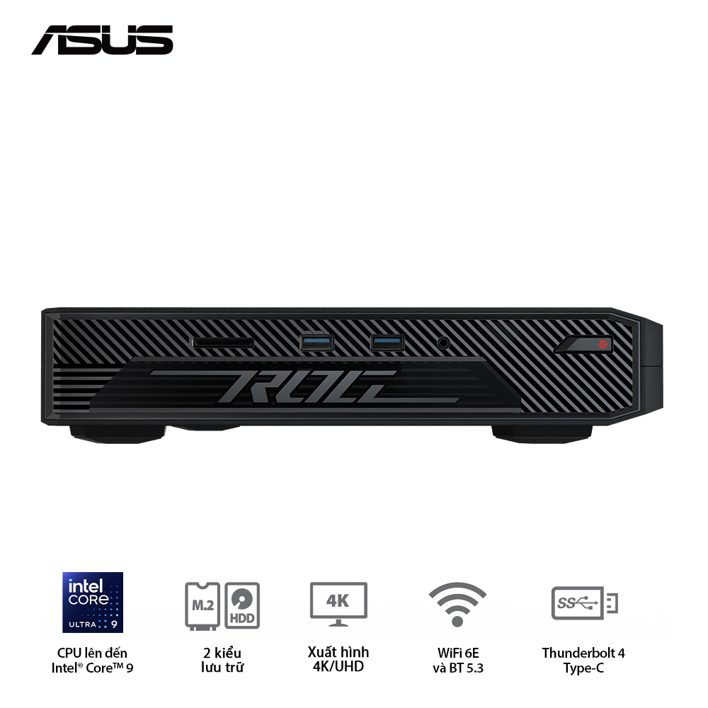NUC ROG Intel (U9 185H)/16GD5*2/1TBSSD/Killer Wifi6E/Win11/ RTX 4070 - Ảnh 5