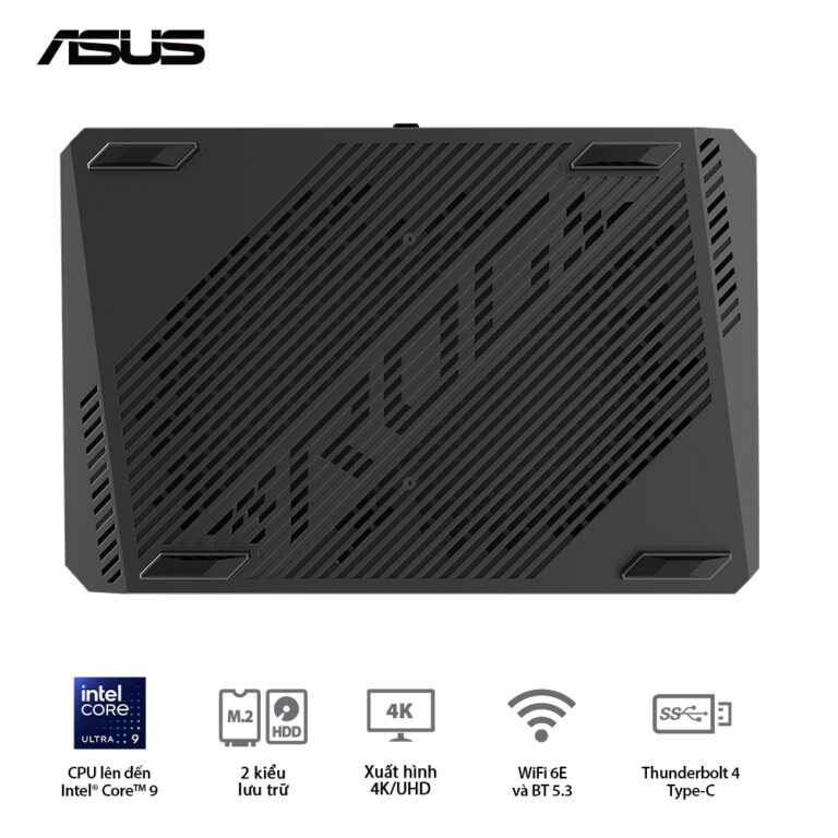 NUC ROG Intel (U9 185H)/16GD5*2/1TBSSD/Killer Wifi6E/Win11/ RTX 4070 - Ảnh 3