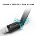 Archer T2U Plus - Bộ Chuyển Đổi USB Wi-Fi Băng Tần Kép Độ Lợi Cao AC600 - Ảnh 3