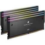 RAM DOMINATOR TITANIUM Black/White HeatspreaderDDR5, 6400MT/s 64GB 2x32GB DIMM, XMP 3.0, RGB LED, 1.4V - Ảnh 2