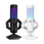 Thiết bị Stream Microphone ASUS ROG Carnyx Professional Cardioid Condenser-Trắng/Đen-90YH03Z0-BAUA10