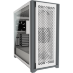 Vỏ máy tính Corsair 4000D Airflow TG Black/White - Ảnh 4