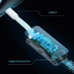 UE300C - Bộ chuyển đổi USB Type-C sang Ethernet RJ45 Gigabit - Ảnh 5