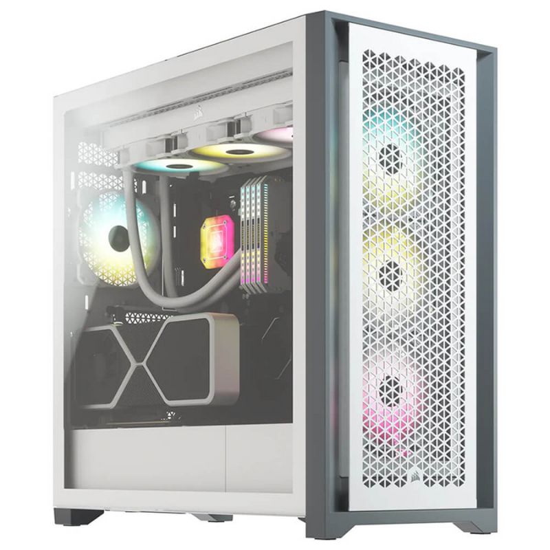 Vỏ máy tính Corsair 5000D Airflow TG Black/White - Ảnh 5
