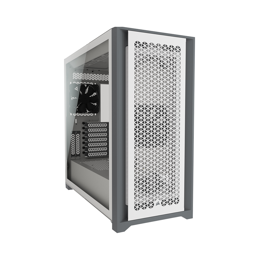 Vỏ máy tính Corsair 5000D Airflow TG Black/White - Ảnh 4