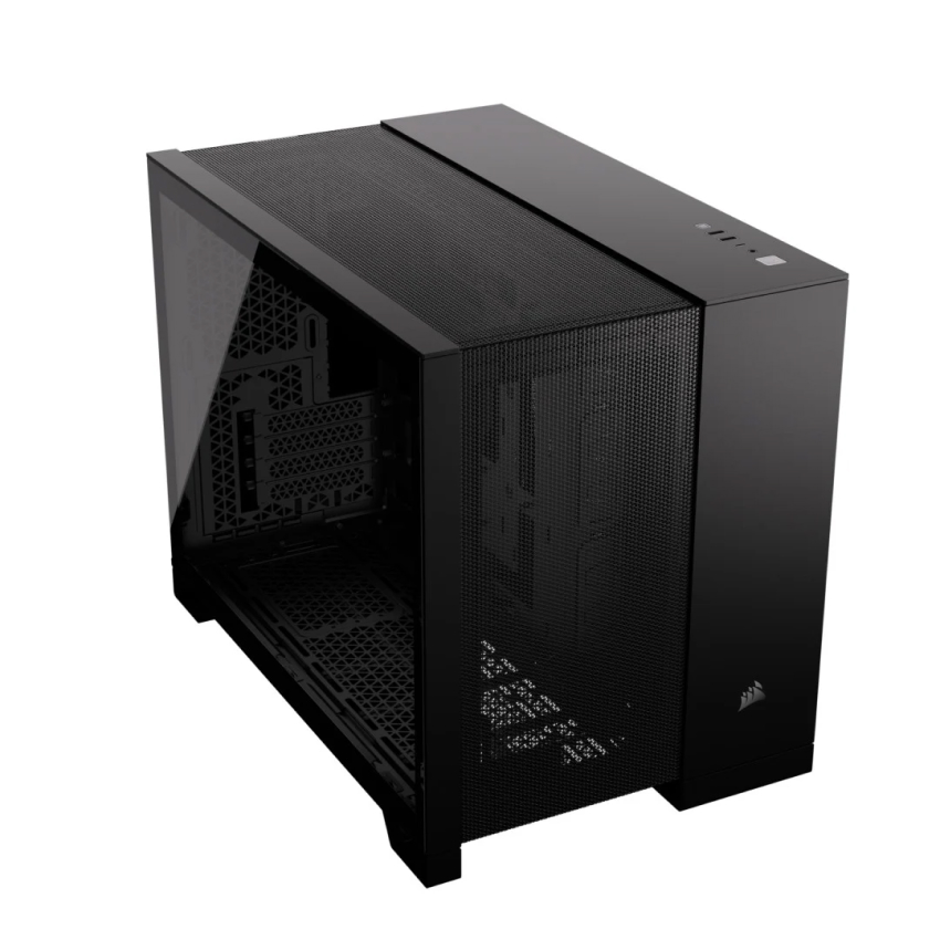 Vỏ máy tính Corsair 2500D Airflow Tempered Glass Mid-Tower, Black - NEW - Ảnh 4