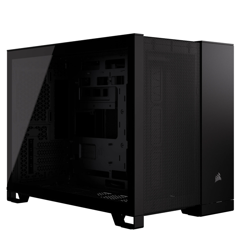 Vỏ máy tính Corsair 2500D Airflow Tempered Glass Mid-Tower, Black - NEW