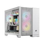 Vỏ máy tính Corsair 2500D Airflow Tempered Glass Mid-Tower, White - NEW - Ảnh 2