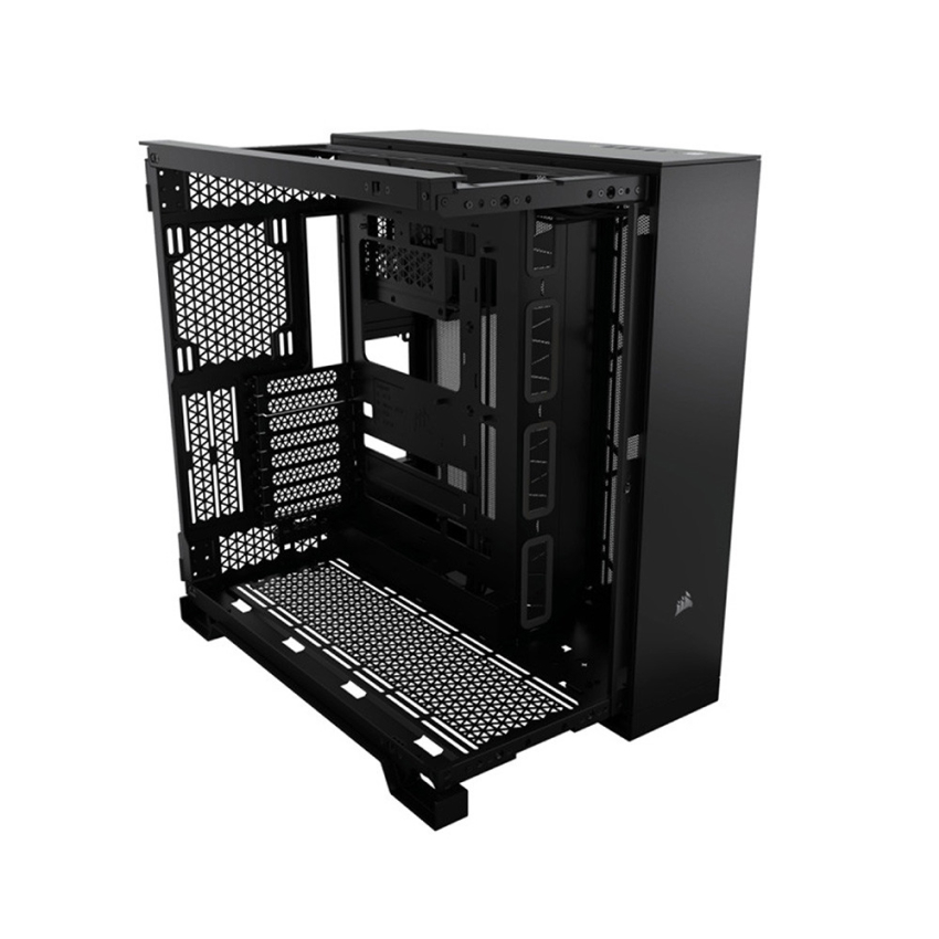 Vỏ máy tính Corsair 6500D Airflow Tempered Glass Mid-Tower, Black/White - NEW - Ảnh 2