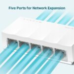 LS1005 - Switch Để Bàn 5 Cổng 10/100Mbps - Ảnh 4