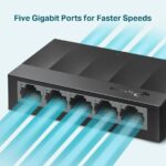 LS1005G - Switch Để Bàn 5 Cổng 10/100/1000Mbps - Ảnh 4