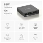 MS105GP - Switch Để Bàn 5 Cổng Gigabit với 4 Cổng PoE+ - Ảnh 5
