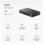 MS108GP - Công tắc máy tính để bàn Gigabit 8 cổng với PoE+ 7 cổng - Ảnh 5