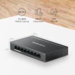 MS108GP - Công tắc máy tính để bàn Gigabit 8 cổng với PoE+ 7 cổng - Ảnh 3