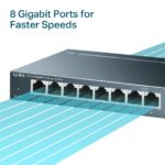 TL-SG108 V6 - Switch Để Bàn 8 cổng Gigabit - Ảnh 4