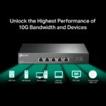 TL-SX105 - New Switch Để Bàn 5 Cổng 10G - Ảnh 5