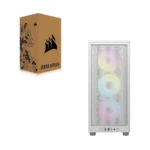 Vỏ máy tính Corsair iCUE 2000D RGB AIRFLOW - ITX Tower - White - Ảnh 3