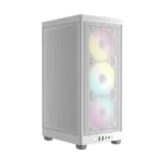 Vỏ máy tính Corsair iCUE 2000D RGB AIRFLOW - ITX Tower - White