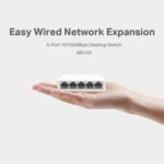 MS105 V2.20 - Switch Để Bàn 5 cổng 10/100Mbps - Ảnh 3