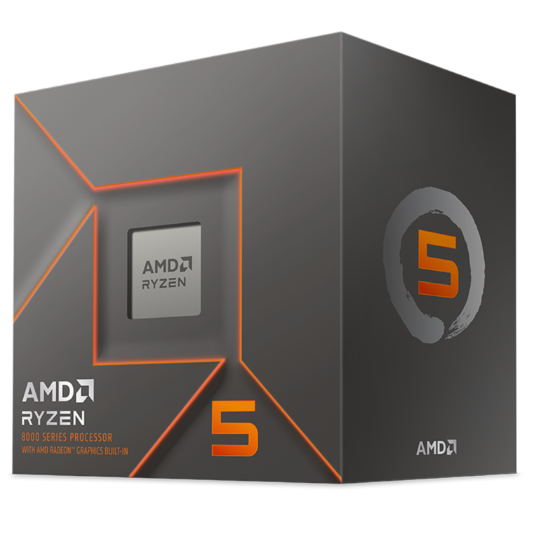 CPU AMD Ryzen 5 8600G (AMD AM5 - 6 Core - 12 Thread - Base 4.3Ghz - Turbo 5.0Ghz - Cache 22MB) - Ảnh 1