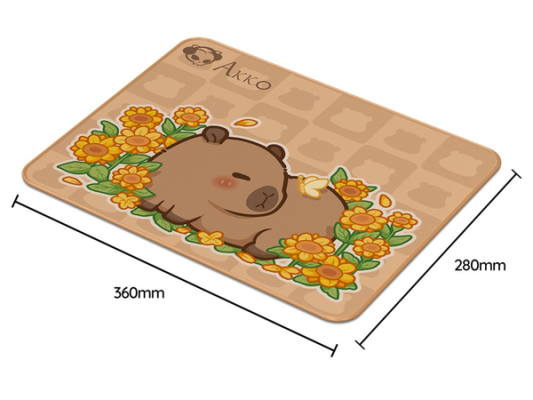 Lót chuột AKKO Capybara - Ảnh 3