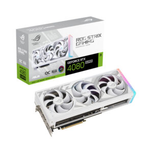 Card màn hình ASUS ROG Strix GeForce RTX 4080 SUPER 16GB GDDR6X White OC Edition (ROG-STRIX-RTX4080S-O16G-WHITE)