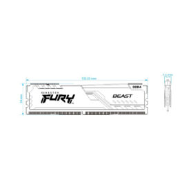 Ram Desktop Kingston Fury Beast (KF432C16BB/8) 8GB (1x8GB) DDR4 3200Mhz - Ảnh 2