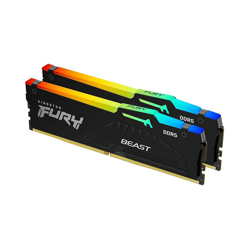RAM Kingston FURY Beast RGB 32GB (2x16GB) DDR5 5200Mhz (KF552C40BBAK2-32) - Ảnh 2