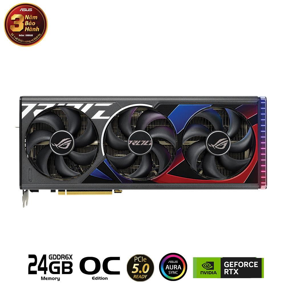 Card màn hình Asus ROG STRIX-RTX 4090-O24G-GAMING - Ảnh 2