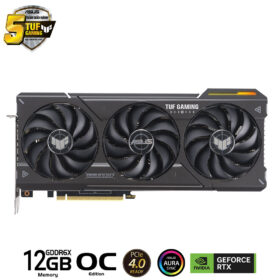 Card màn hình ASUS TUF Gaming GeForce RTX 4070 OC Edition 12GB (TUF-RTX4070-O12G-GAMING) - Ảnh 3