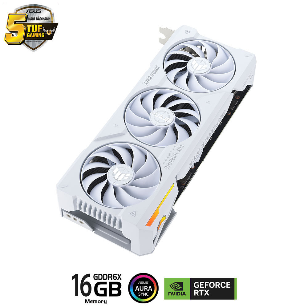 Card màn hình Asus TUF RTX 4070 Ti SUPER-16G-BTF WHITE - Ảnh 4