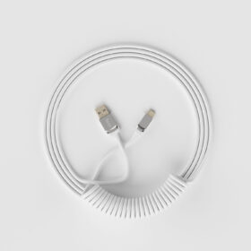 AKKO Coiled Cable (Black / White / Pink / Blue) - Ảnh 2