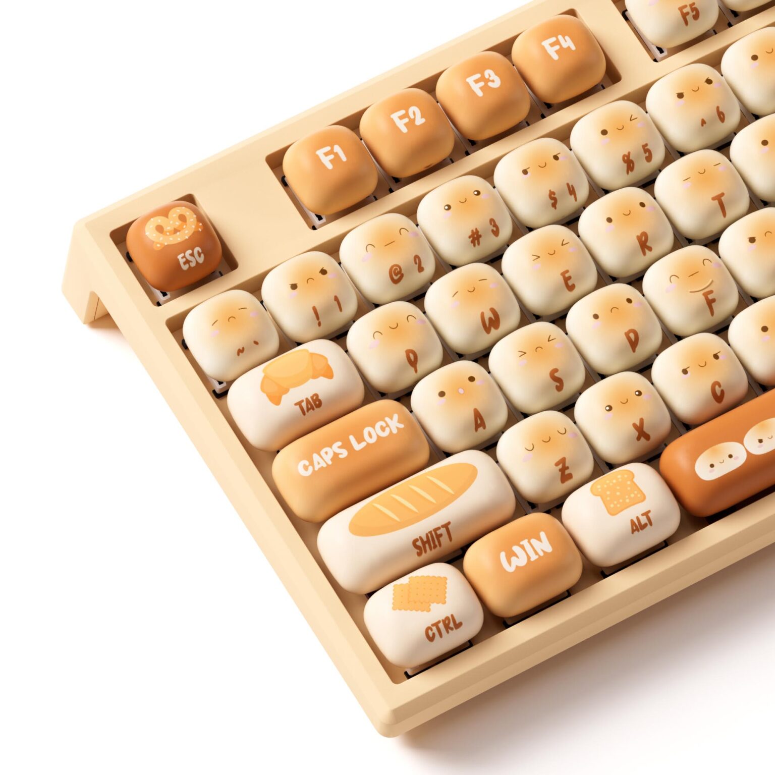 Bàn phím MonsGeek MG108B Bun Wonderland (RGB / Hotswap / Piano Pro SW/ Multi-mode) - Ảnh 2